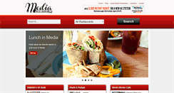 Desktop Screenshot of mediarestaurants.com